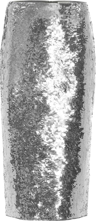 Veronica Beard Elliott sequined midi skirt