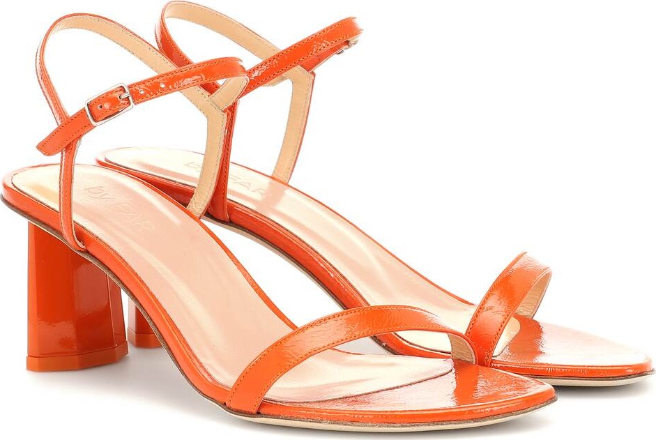 By Far Exclusive to Mytheresa – Magnolia patent leather sandals