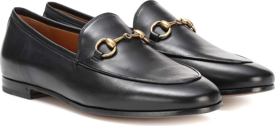 Gucci Jordaan leather loafers