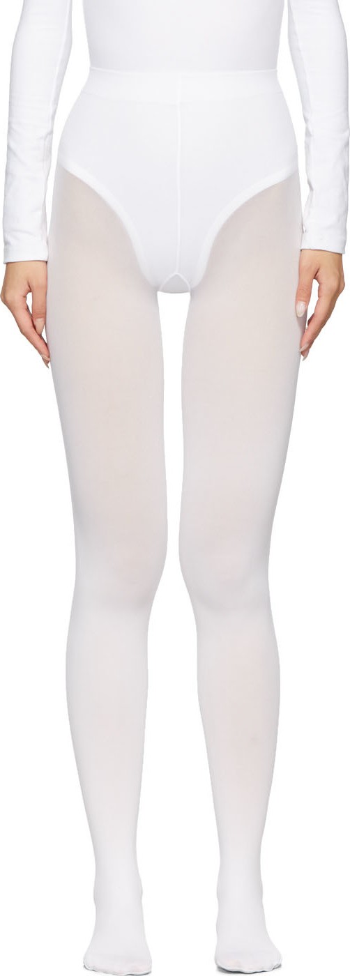 Tricot Comme des Garçons Off-White Knee Socks