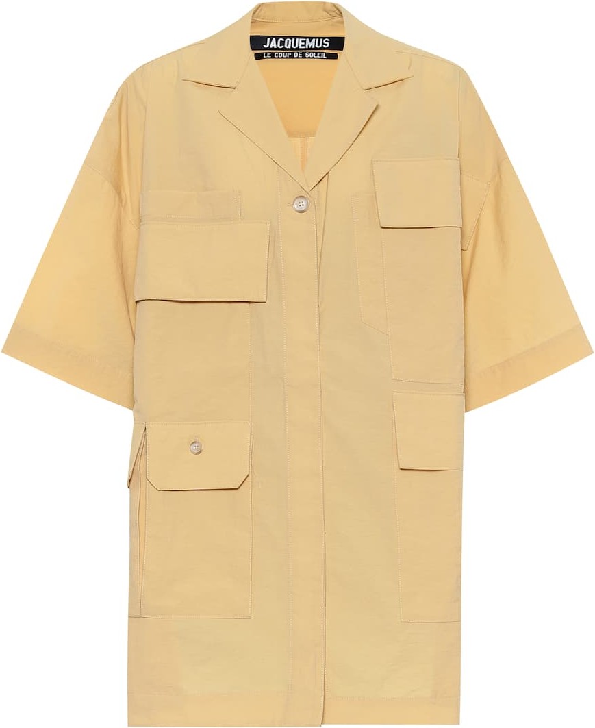 Jacquemus La Robe Vallon twill minidress