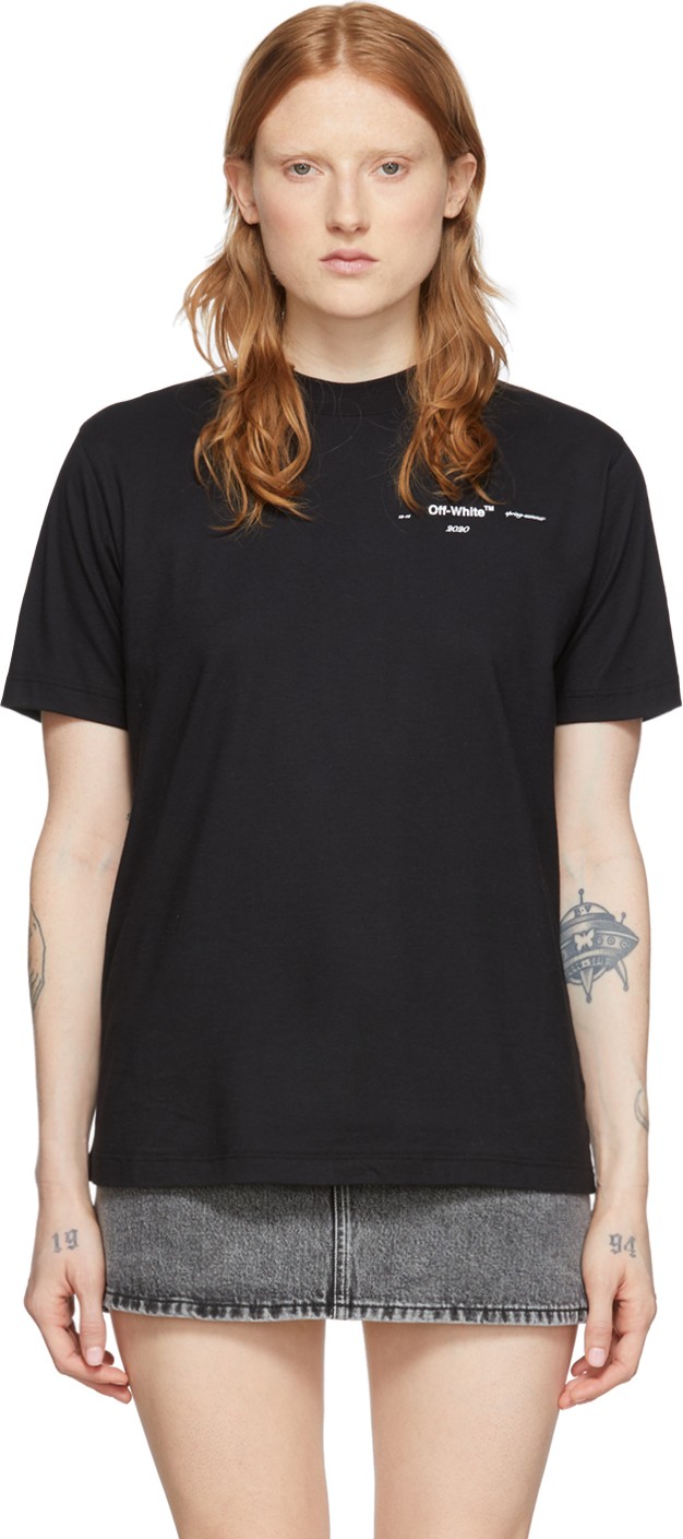 Off White Black Puzzle Arrows T-Shirt