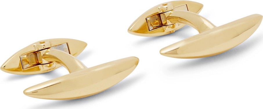 Shaun Leane Arc Gold-Plated Cufflinks