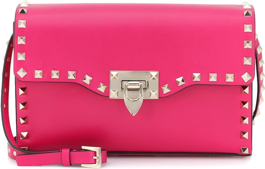 Valentino Valentino Garavani Rockstud leather shoulder bag