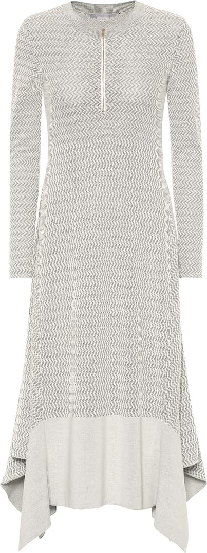 Stella McCartney Wool-blend knit dress