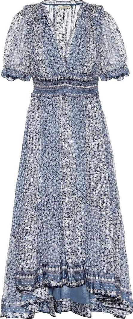 Ulla Johnson Evania printed silk dress