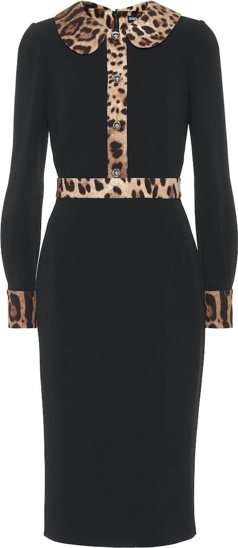 Dolce & Gabbana Crêpe midi dress