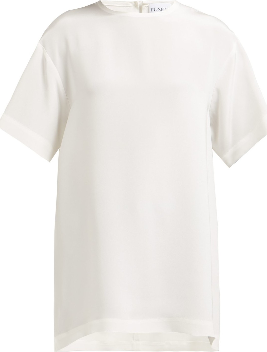 Raey Long-line silk top