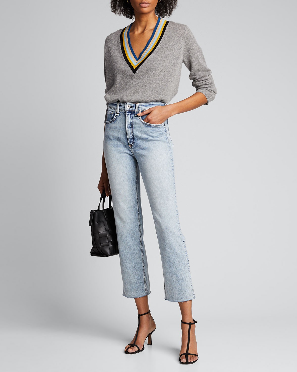 Rag & Bone Jane Super High-Rise Ankle Cigarette Jeans