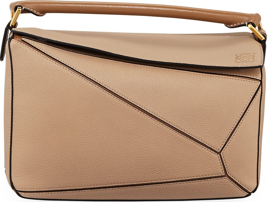 LOEWE Puzzle Leather Satchel Bag