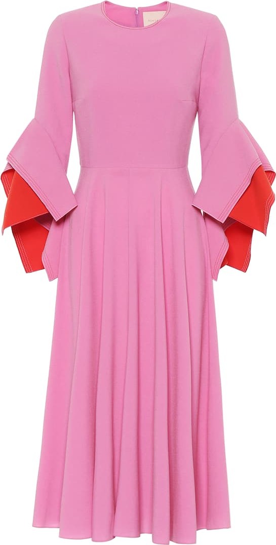 Roksanda Ayres crêpe midi dress