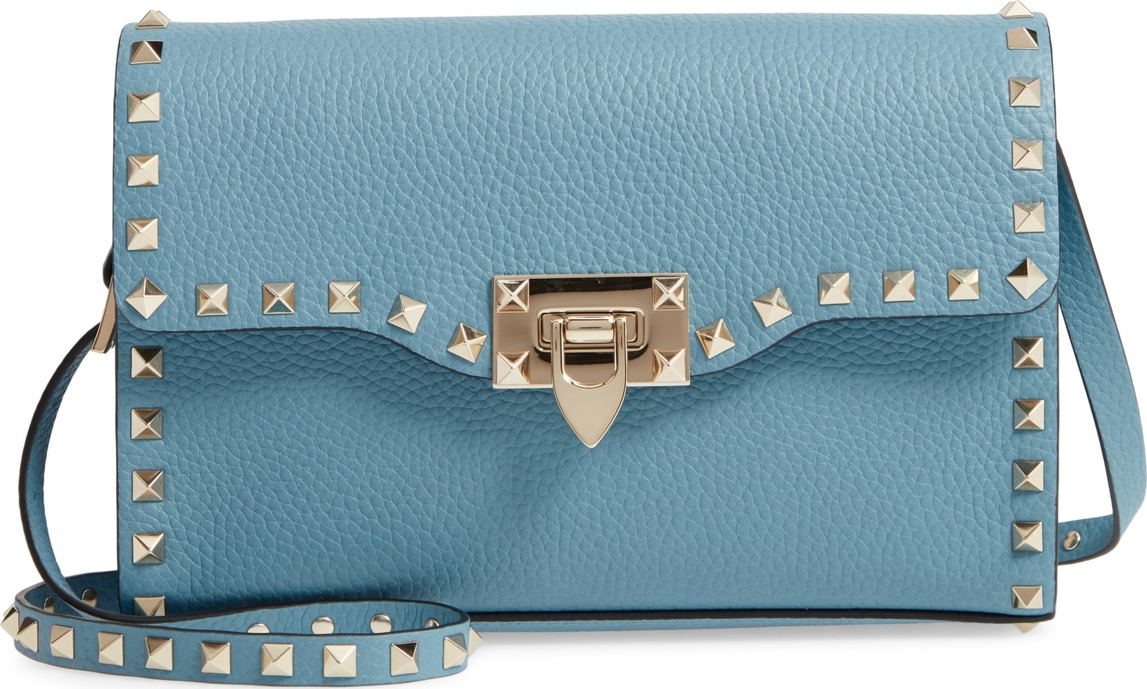 Valentino Medium Rockstud Leather Crossbody Bag