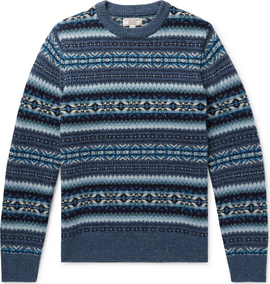 J.Crew Fair Isle Wool Sweater