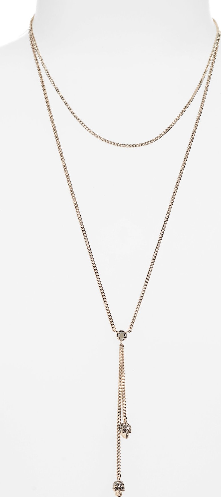 Alexander McQueen Thin Chain Necklace