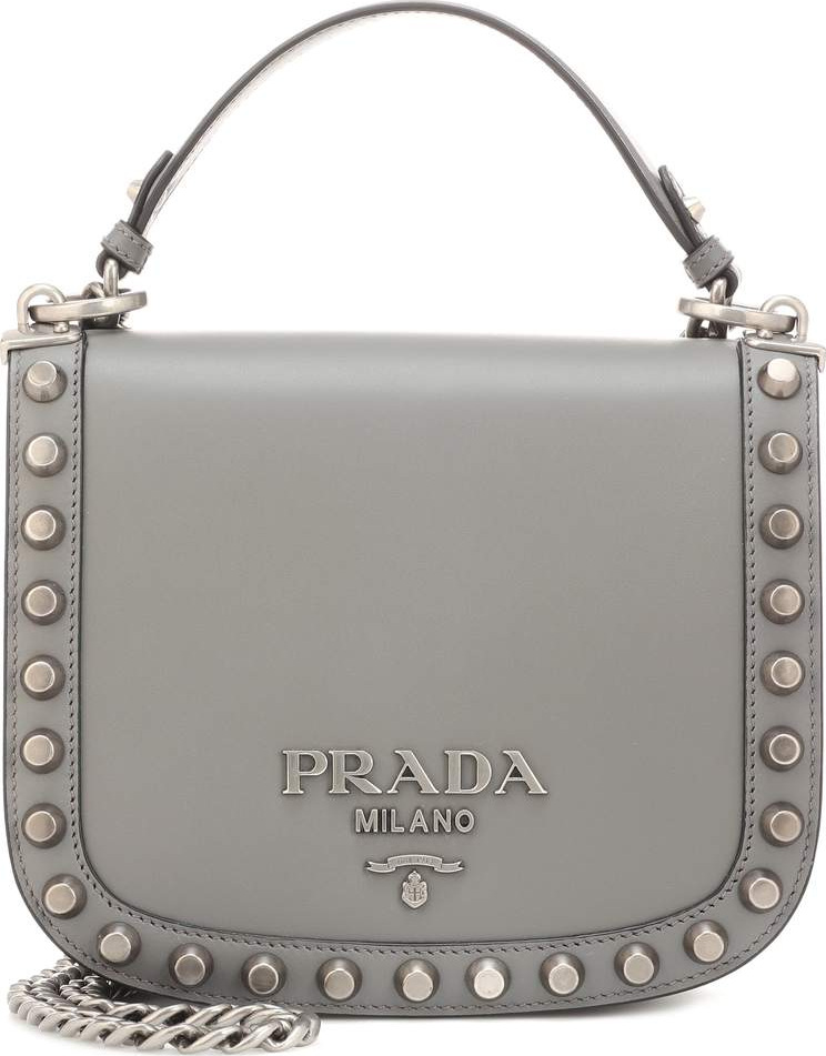 Prada Pionnière leather shoulder bag