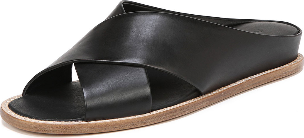Vince Fairley Leather Wedge Sandal