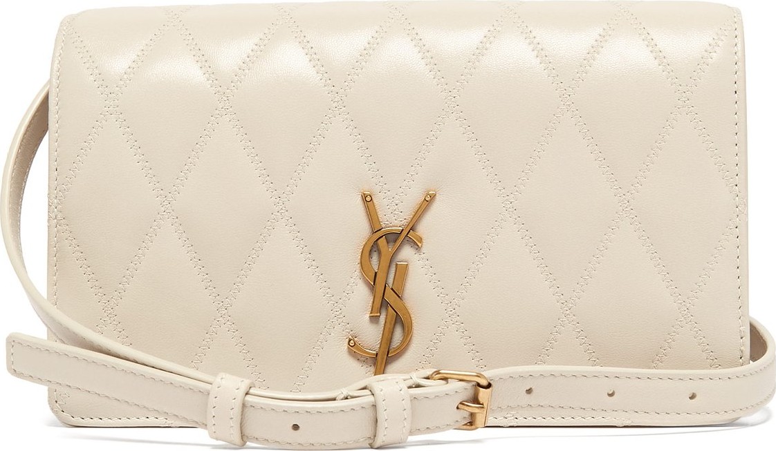 Saint Laurent Monogram quilted-leather cross-body bag