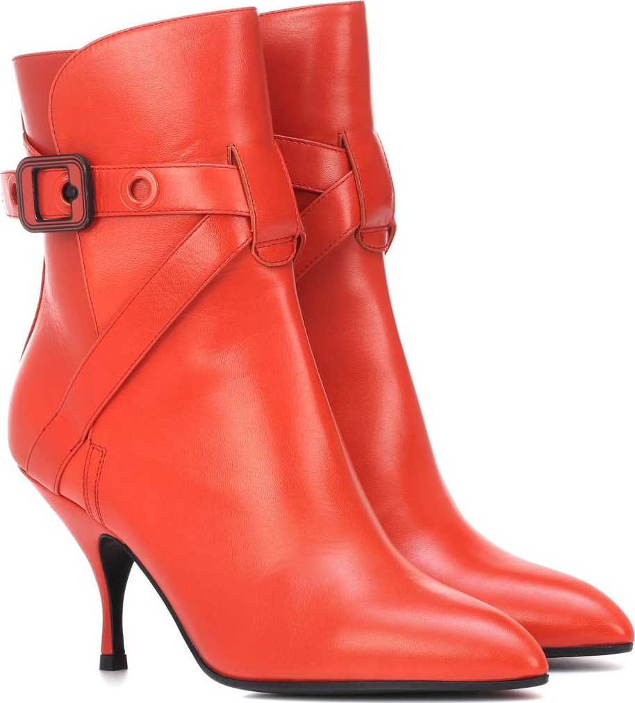 Bottega Veneta Moodec leather ankle boots