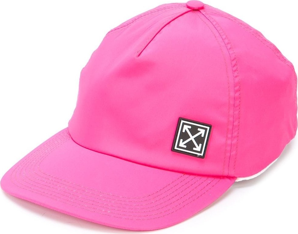 Off White arrows logo patch cap