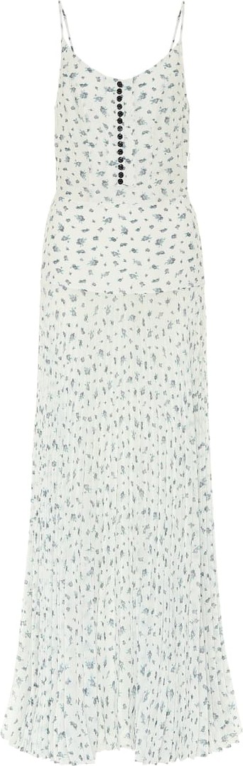 Chloe Floral silk maxi dress