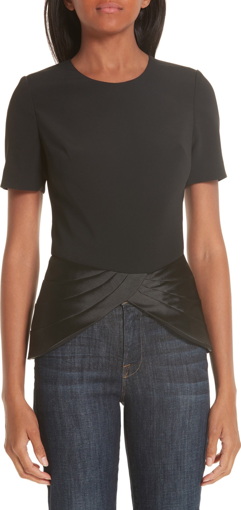 Brandon Maxwell Twist Bottom Top