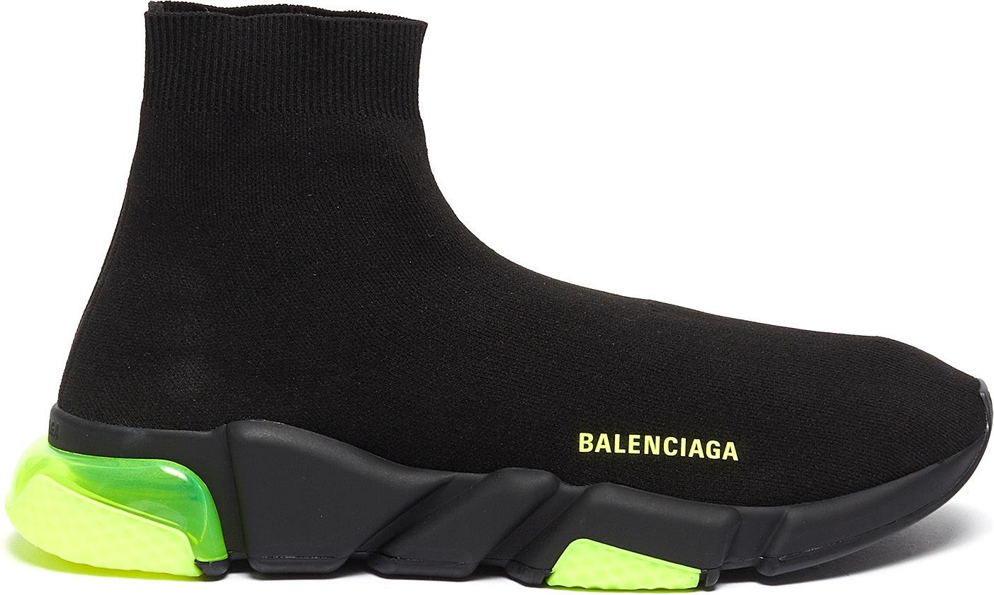 Balenciaga 'Speed' vapour sole knit slip-on sneakers Balenciaga 'Speed' vapour sole knit slip-on sneakers