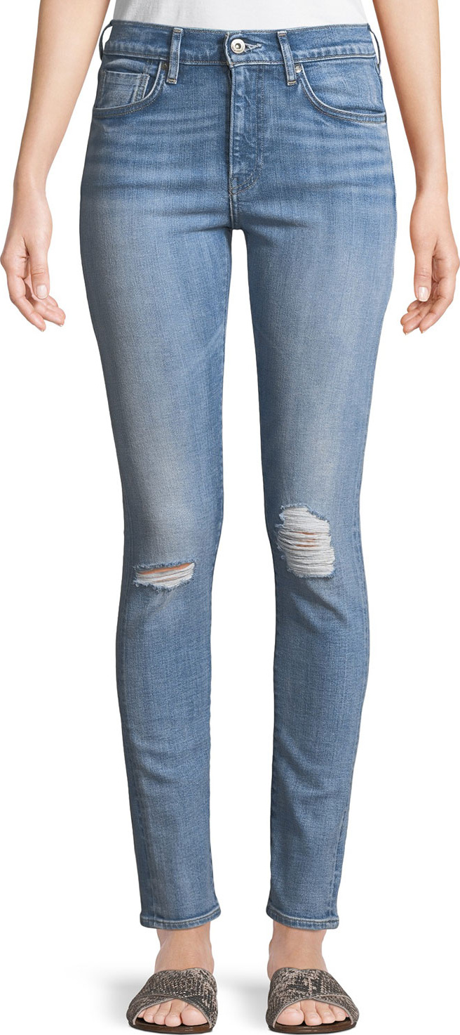 LEVI’S 721 Distressed Skinny-Leg Jeans