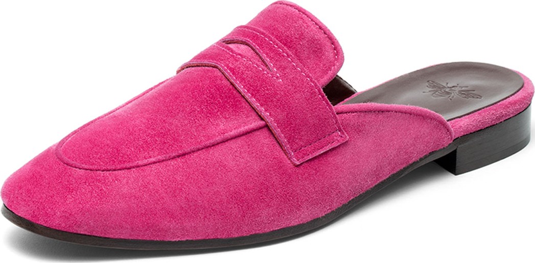 Bougeotte Cerise Suede Keeper Mules