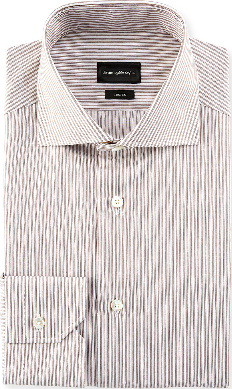 Ermenegildo Zegna Stripe Dress Shirt