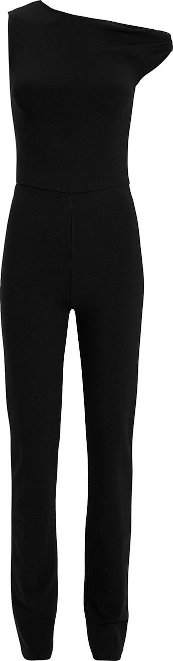 Atlein One shoulder twist jumpsuit