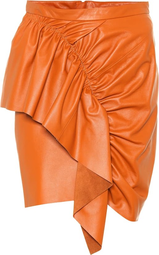 Isabel Marant Nela leather miniskirt