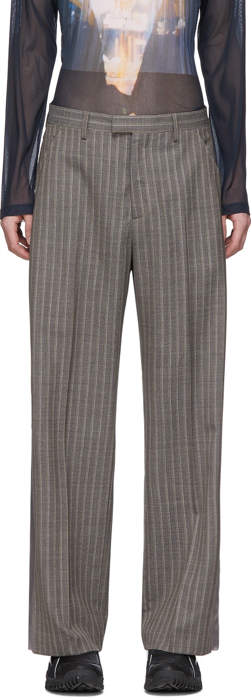 Our Legacy Grey Gusset Chino Trousers