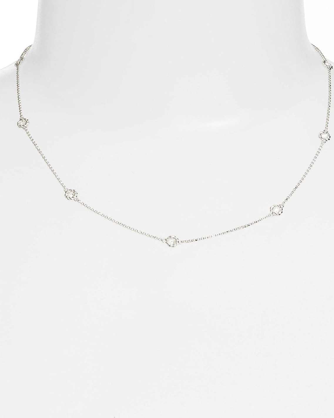 Roberto Coin Diamond Station Necklace