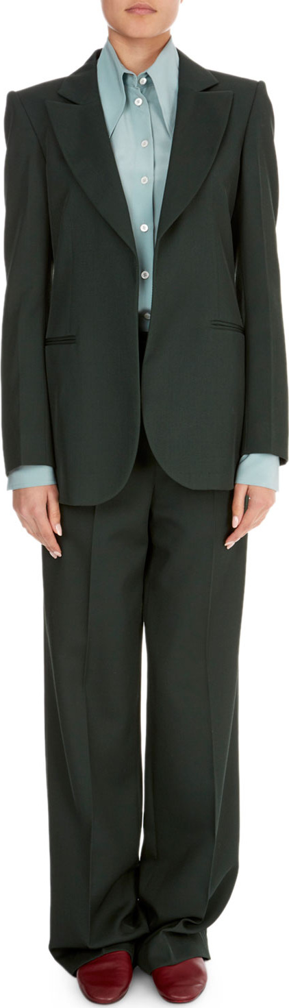 Victoria Beckham Tailored No-Closure Blazer