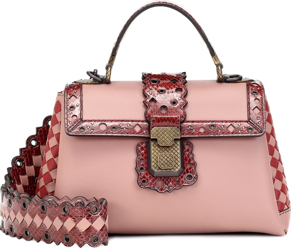 Bottega Veneta Small Piazza leather shoulder bag