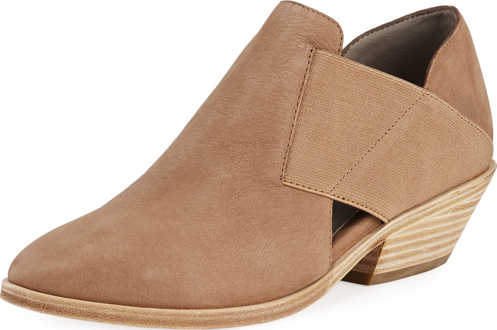 Eileen Fisher Perry Leather Ankle Booties