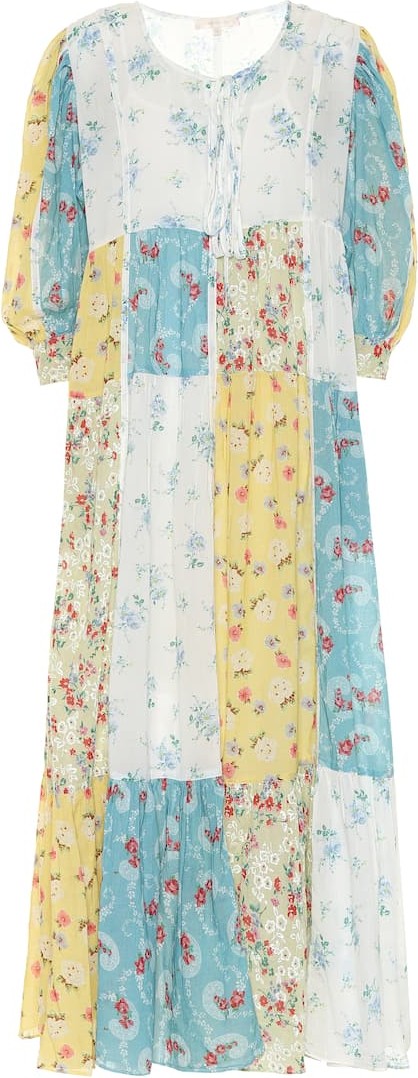 LOVESHACKFANCY Bex floral cotton midi dress