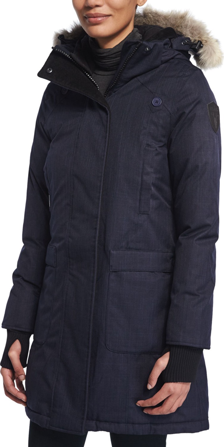 Nobis Meredith Coat with Fur Hood