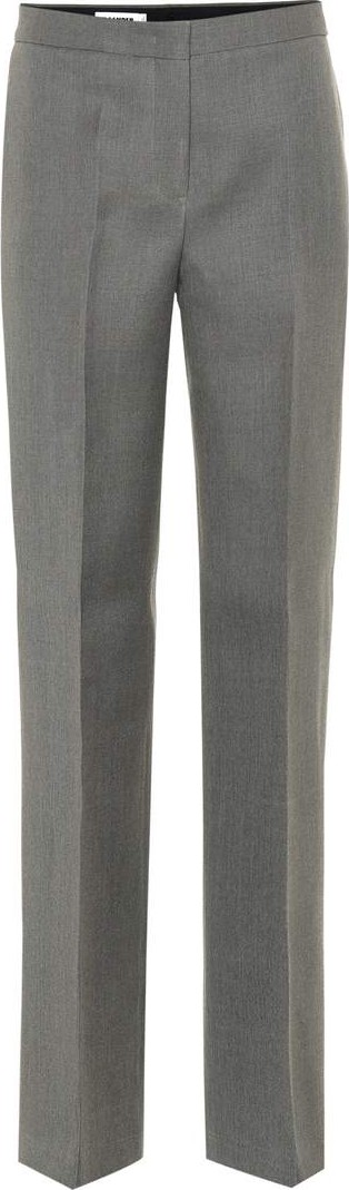 Jil Sander Wool mid-rise straight pants