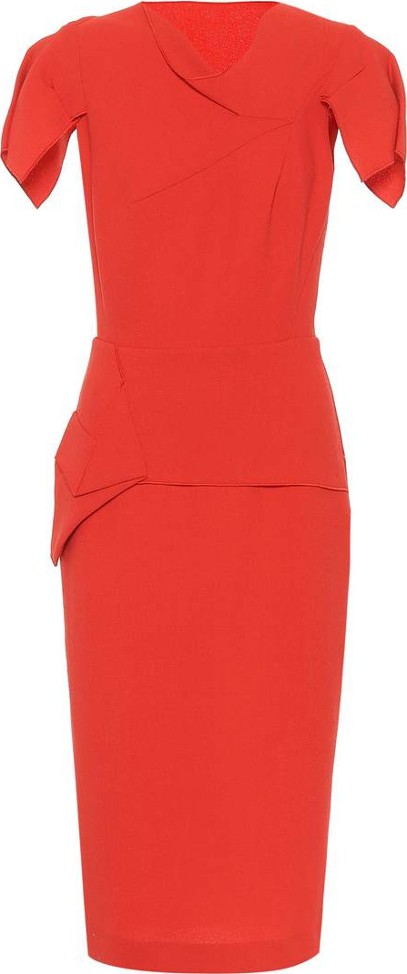 Roland Mouret Vernon wool-crêpe dress