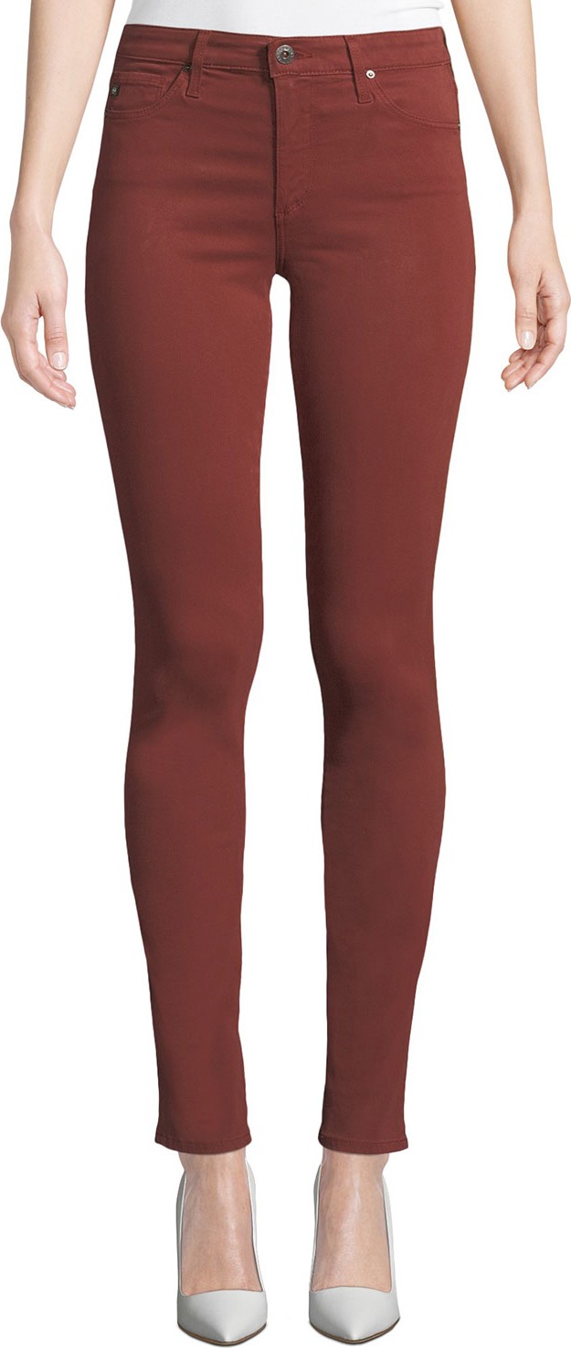 AG Jeans Prima Mid-Rise Cigarette Jeans