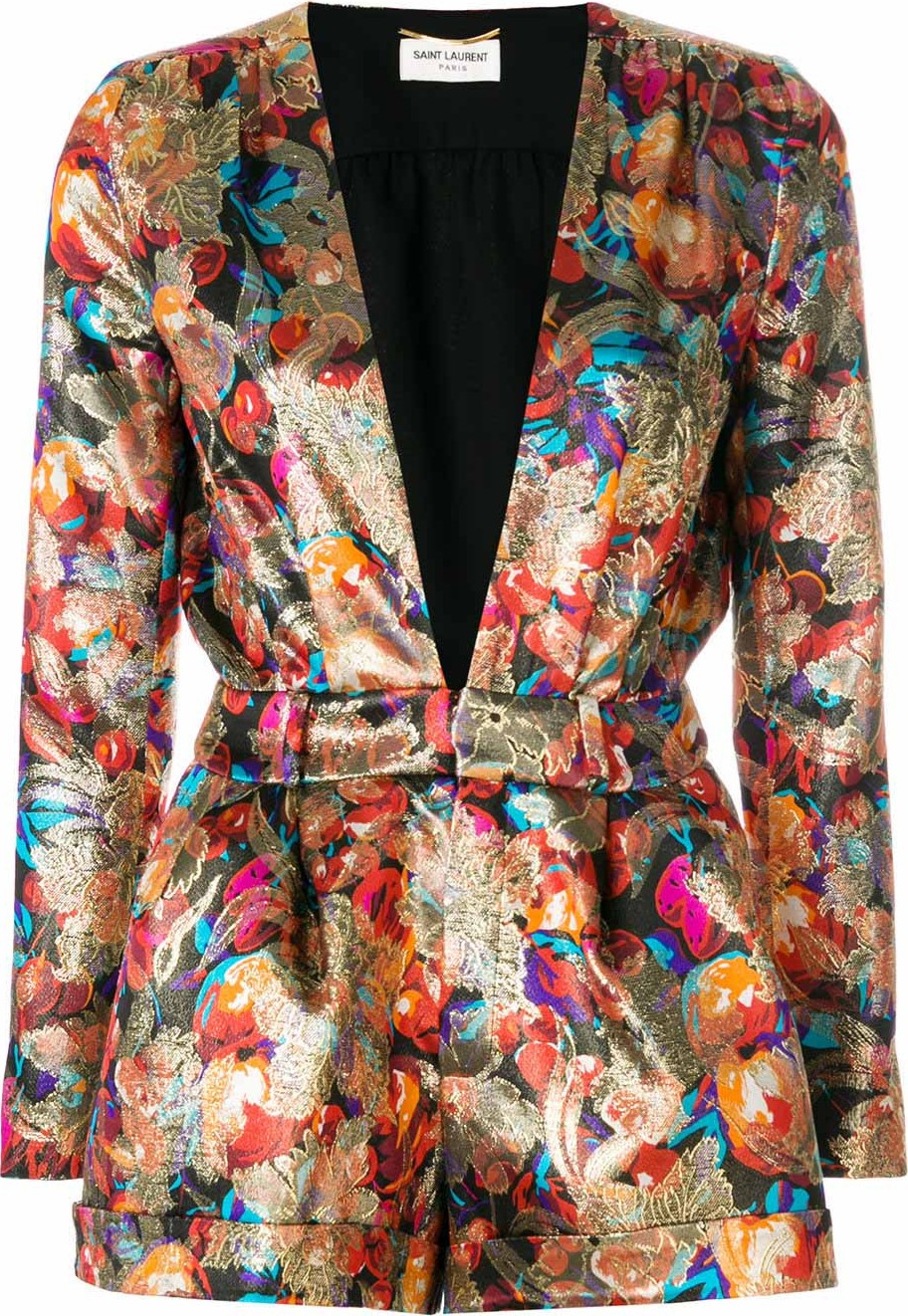 Saint Laurent fruit printed jumpsuit