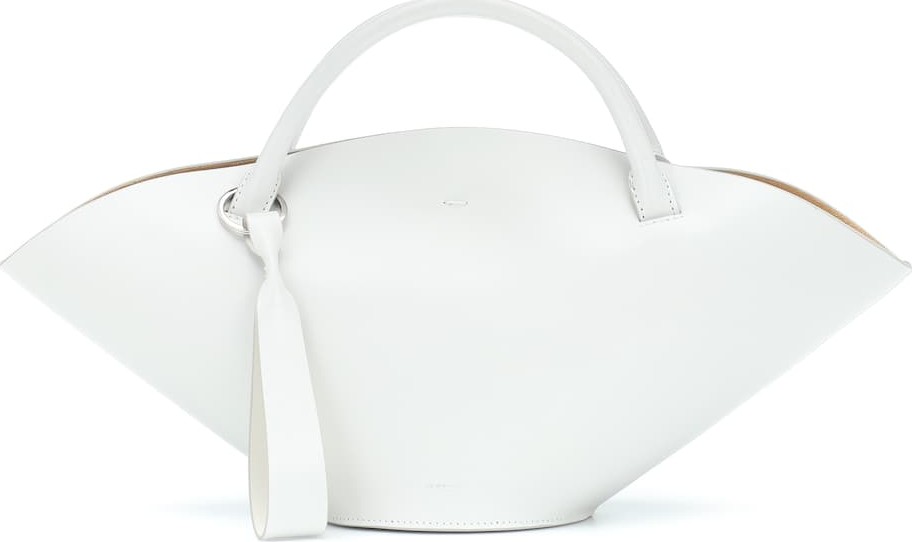 Jil Sander Sombrero leather tote