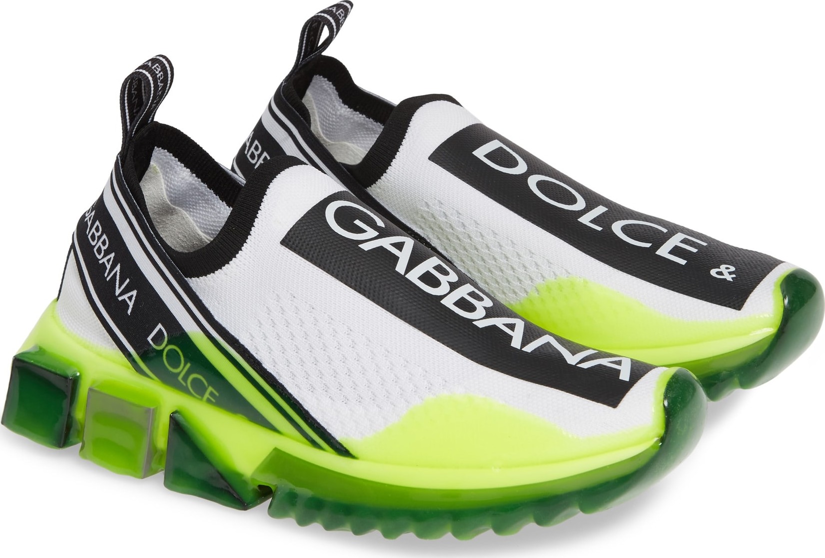 Dolce & Gabbana Sorrento Logo Slip-On Sneaker