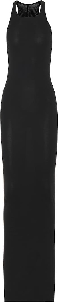 Rick Owens Lillies cotton-jersey maxi dress