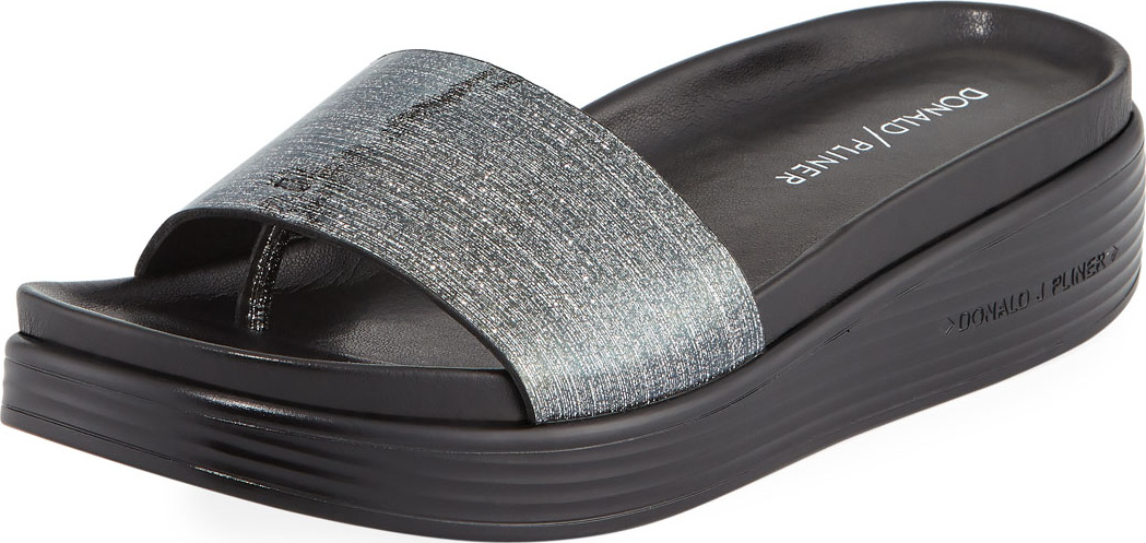 Donald J Pliner Fiji Sparkle Platform Sandal
