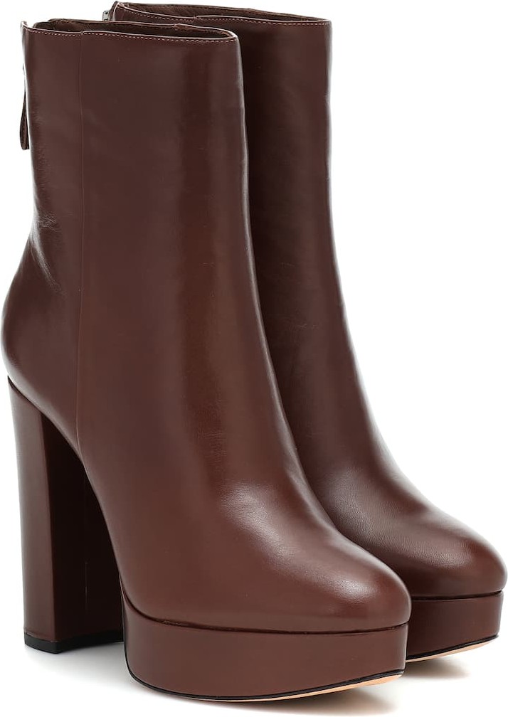 Alexandre Birman Rachel leather ankle boots