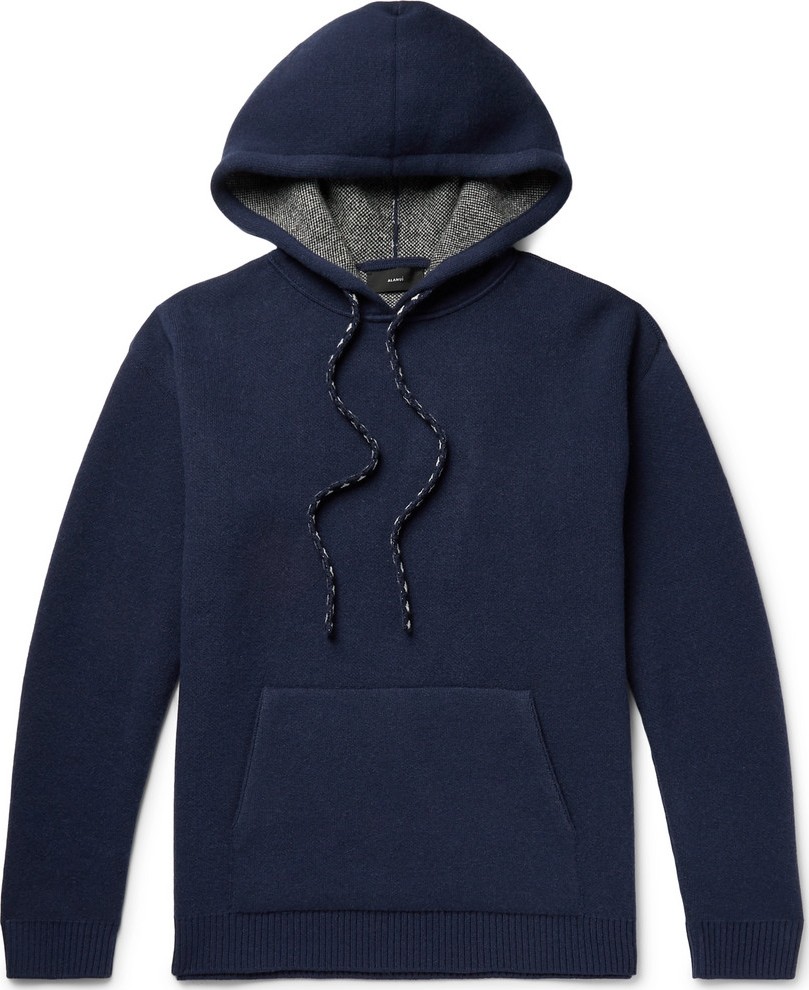 Alanui Intarsia Wool and Cashmere-Blend Hoodie