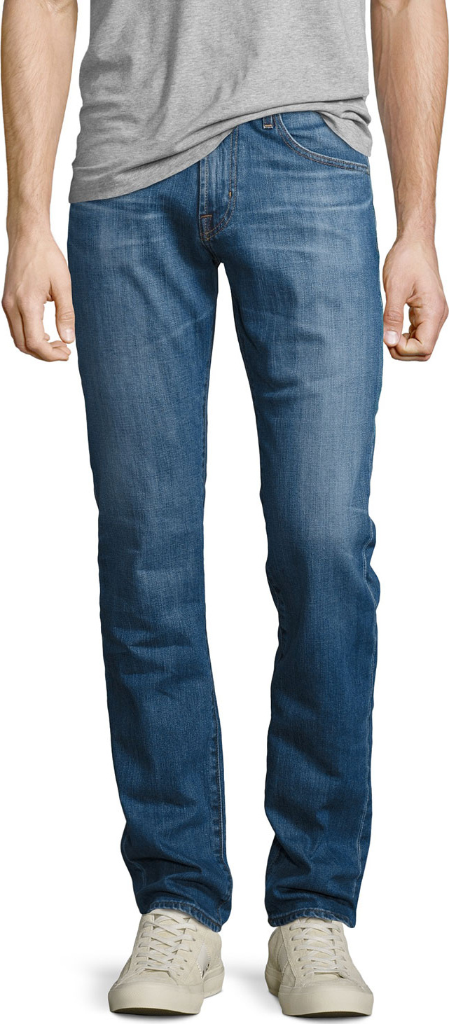 AG Jeans Matchbox 10 Years Straight-Leg Jeans