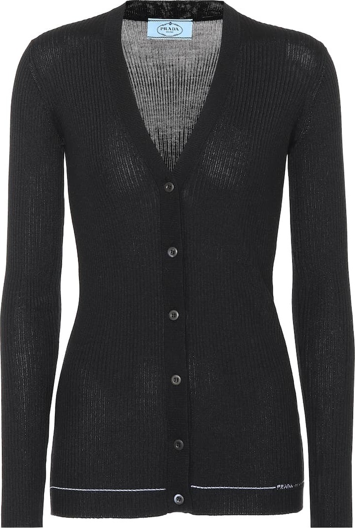 Prada Silk and wool cardigan